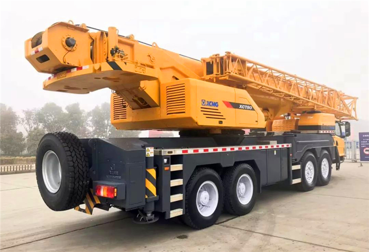 XCMG Official 80n Ton Jib Lifting Crane XCT80L5 China New Mobile Crane Truck Price